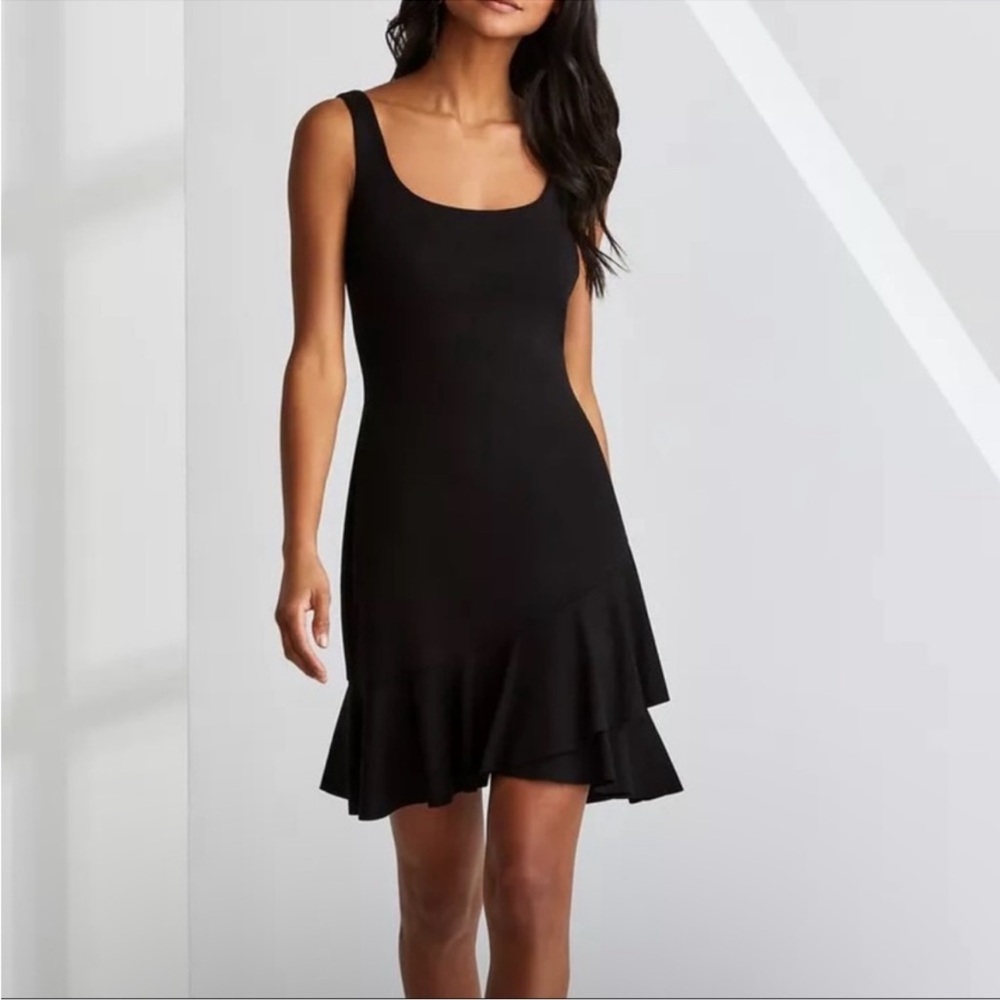⭐️NWT Bailey 44 Malinda Black Sleeveless Ruffle Dress⭐️